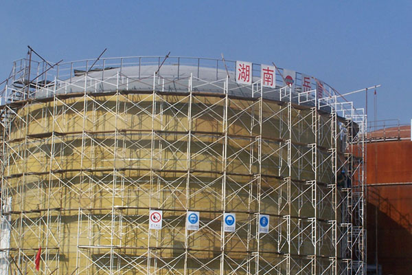 寧波萬華一期技改項(xiàng)目非標(biāo)儲(chǔ)罐保溫